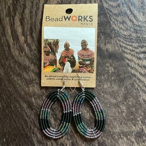 NWT beaded earrings
